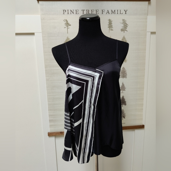 Rag & Bone Isadora Silk Print Cami - 4 - Picture 3 of 12